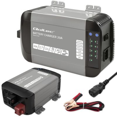 22. Monolith Smart-Ladegerät für LiFePO4-, AGM-, GEL- und SLA-Batterien, 20 A, 24 V