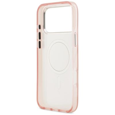 7. Karl Lagerfeld IML Aquarelle Choupette & Logo MagSafe Hülle für iPhone 17 Pro - Pink