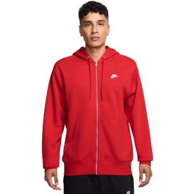 Nike Club BB FZ Hoodie Herren Rot FN3861 657 S