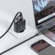 5. Acefast C13-04 USB-C - USB-A / USB-C Kabel 480Mb/s 3A 1,2m - Schwarz