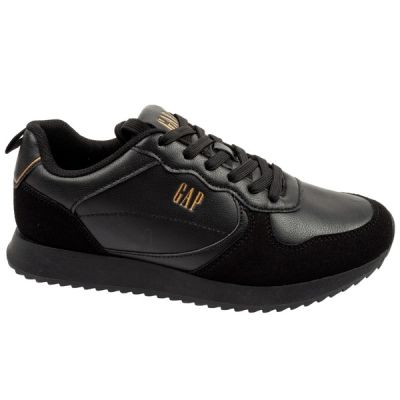 GAP Damen-Sportschuhe Nashville Basic Sneaker, modisch schwarz