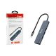 4. Equip 133487 USB 3.2 Gen 1 (3.1 Gen 1) Typ-C Hubs und Konzentratoren 5000 Mbit/s Schwarz, Grau