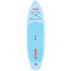 VIRTUFIT SUP BOARD SPLASH 225 MIT ZUBEHÖR HELLBLAU
