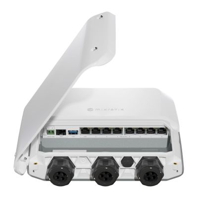 5. Mikrotik RB5009UPr+S+OUT Router 2,5-Gigabit-Ethernet, Gigabit-Ethernet Weiß
