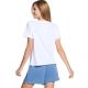 3. Skechers Signature V-Neck Tee TP167-WHT Weiß L
