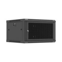 Lanberg 19" 6U 600x600 schwarzer Wandschrank mit perforierten Türen (flach verpackt)