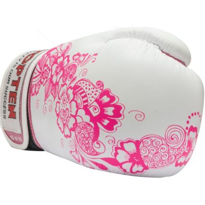 8. TOP TEN „Ultimate Woman“ Boxhandschuhe 10 oz Weiß und Pink