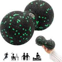 DOPPELTER EPP-MASSAGEBALL 8CM ENERO FIT