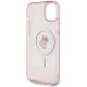 7. Karl Lagerfeld IML Choupette MagSafe Hülle für iPhone 15 Plus – Rosa