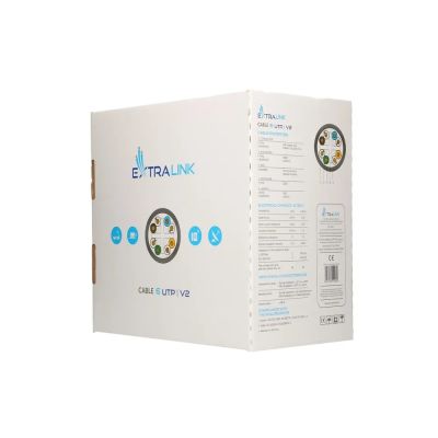 3. Extralink EX.10062 Twisted-Pair-Netzwerkkabel CAT6 UTP (U/UTP) V2 für Innenräume, 305 m