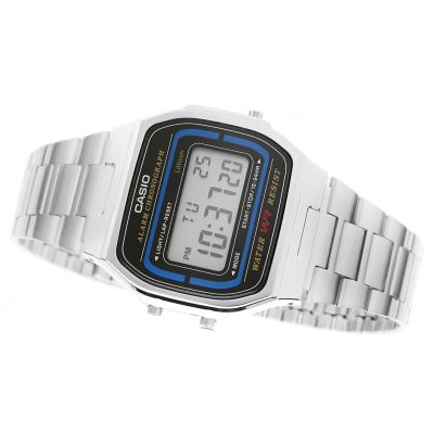 4. CASIO A164WA-1VES Unisex-Uhr