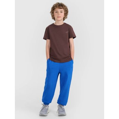 8. Einfarbiges Standard-T-Shirt (2er-Set) für Kinder 4F 4FJRAW25TTSHU3157-90S