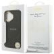 8. Guess Peony Hot Stamp MagSafe Case für iPhone 17 - Schwarz