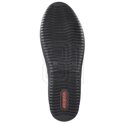11. Rieker W RKR237B Wasserdichte Lederstiefel mit Lammwolle gefüttert