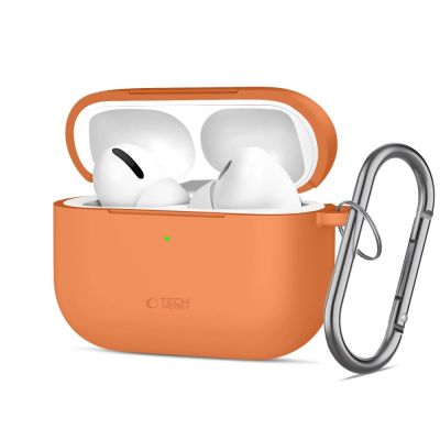 Tech-Protect Silikon-Hakenhülle für AirPods Pro - Orange