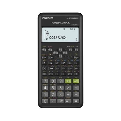CASIO Wissenschaftlicher Taschenrechner FX-570ESPLUS-2-B, 417 Funktionen, 77 x 162 mm, Schwarz