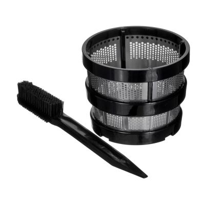 8. Slow Juicer für Obst und Gemüse BOSCH MESM500W (150W; schwarz-weiß)