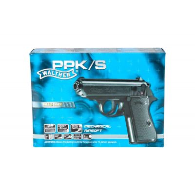6. Walther PPK/S Feder-Airsoftpistole