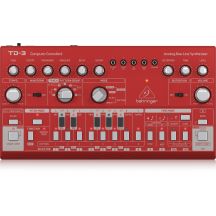 Behringer TD-3-RD Synthesizer Analog-Synthesizer Rot