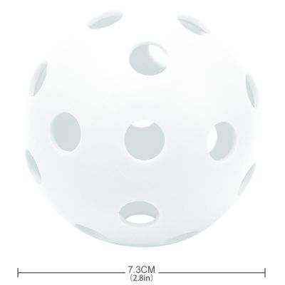 10. UNIHOC Spielbälle Weiß Enero 6 Stück