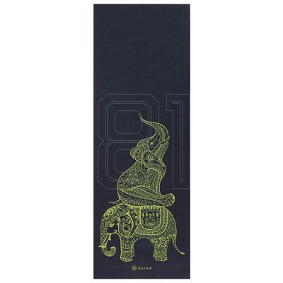5. Gaiam Tribal Wisdom Yogamatte 6 mm 62562