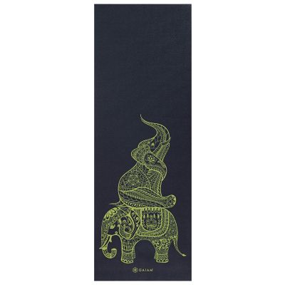 5. Gaiam Tribal Wisdom Yogamatte 6 mm 62562