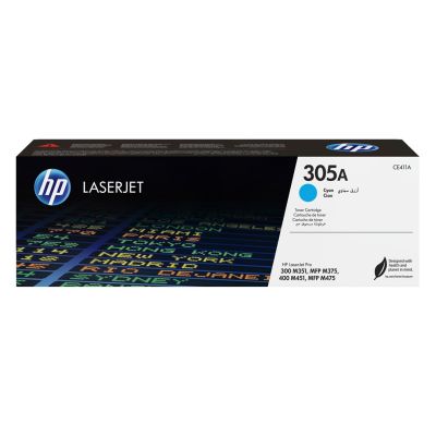 25. Original HP 305A Cyan LaserJet Tonerkartusche