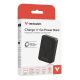 3. Verbatim Charge 'n' Go Essentials 20000 mAh kabelloses Laden Schwarz