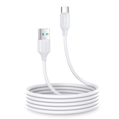 Joyroom Long-Lasting Series A9 USB-A/USB-C 3A-Kabel 2 m – weiß