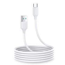 Joyroom Long-Lasting Series A9 USB-A/USB-C 3A-Kabel 2 m – weiß