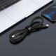4. Acefast Kabel MFI USB Typ C - Lightning 1,2m, 30W, 3A schwarz (C2-01 schwarz)