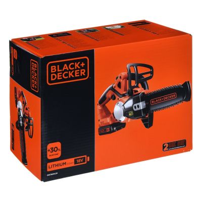 10. 18V 2,0Ah GKC1820L20 BLACK+DECKER Akku-Kettensäge