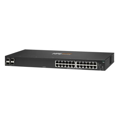 2. HPE Aruba Networking 6100 24G 4SFP+ Managed L3 Gigabit Ethernet (10/100/1000) 1U Schwarz