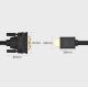13. Ugreen Kabel HDMI - DVI 4K 60Hz 30AWG 1m schwarz (30116)