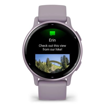 27. Garmin Vivoactive 5 42 mm Lila Uhr