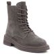 Damen-Ankle-Boots aus Leder, khakifarbenes Wildleder, Sergio Leone TR-02