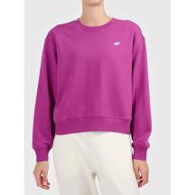 Damen-Sweatshirt mit Rundhalsausschnitt und offener Vorderseite, Größe 4F 4FWAW26TSWSF2672-54S