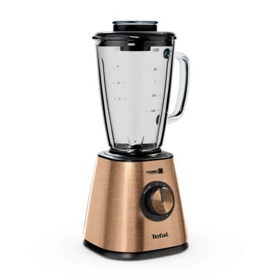 2. TEFAL | Standmixer | BlendForce BL439G10 | Tischgerät | 800 W | Behältermaterial: Glas | Behältervolumen: 1,75 l | Eiscrushing-Funktion | Kupfer