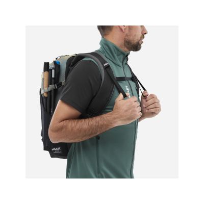 5. MILLET Ubic 20 grauer schwarzer Rucksack