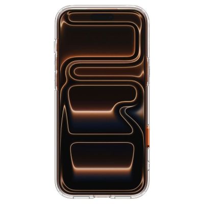 4. Spigen Thin Fit MagSafe Hülle für iPhone 17 Pro Max – Transparentes Orange