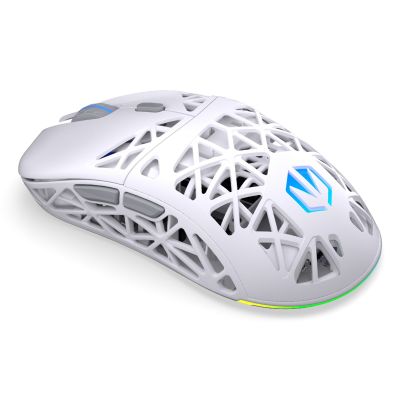 4. ENDORFY LIV Plus Kabellose Gaming-Maus in Onyxweiß, beidhändig bedienbar, Bluetooth, optisch, 26000 DPI