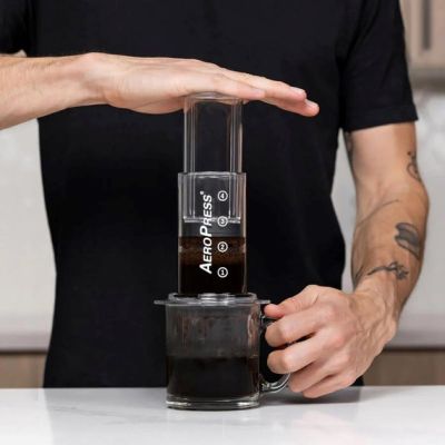 3. Aeropress Clear Kaffeemaschine
