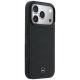 4. Mercedes Leder-Mesh-Hülle mit Bow Line MagSafe für iPhone 17 Pro Max – Schwarz