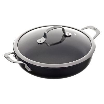 BALLARINI Alba tiefe Bratpfanne mit 2 Griffen, Titan, 28 cm ALBG3ED.28D