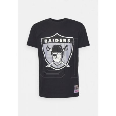 Mitchell & Ness NFL Oakland Raiders Team Logo Tee BMTRINTL1270-ORABLCK