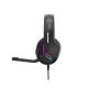 7. Marvo H8618 Kabelgebundenes Gaming-Headset mit Kopfbügel, USB Typ-A, Schwarz