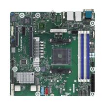 ASRock X570D4U Motherboard 1x AM4 AMD Ryzen X570 (SATA, 2xM.2, 2xGbE, IPMI)