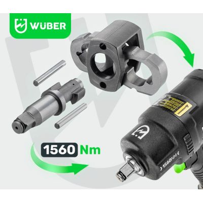 15. Pneumatischer Schlagschrauber 1560 Nm W33220 WUBER