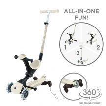 Roller mit Aufsitz GO•UP DELUXE LIGHTS ECOLOGIC 360 (697-566)