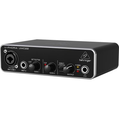 5. Behringer UMC22 - USB-Audio-Interface